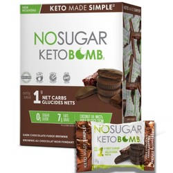 NO SUGAR Keto Bombs brownies 10x17g