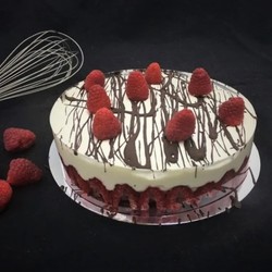 MISS MARIE Gâteau au fromage choco et framboise 4-6 portions