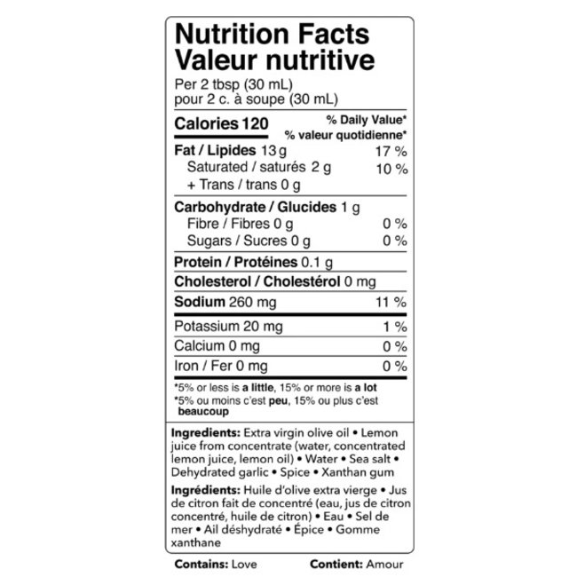 CEDAR VALLEY CEDAR VALLEY  Dressing and marinade