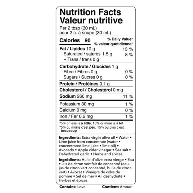 CEDAR VALLEY CEDAR VALLEY  Dressing and marinade