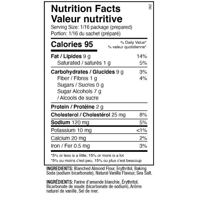 ANS PERFORMANCE Keto cake mix vanilla 235g