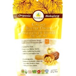 ECOIDEAS Pastilles de beurre de cacao 227g