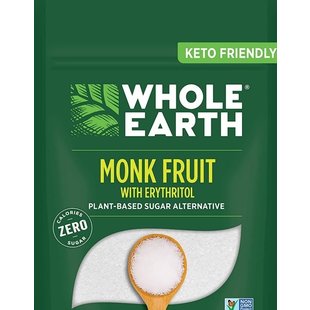 WHOLE EARTH Monk fruit and erythritol 235g