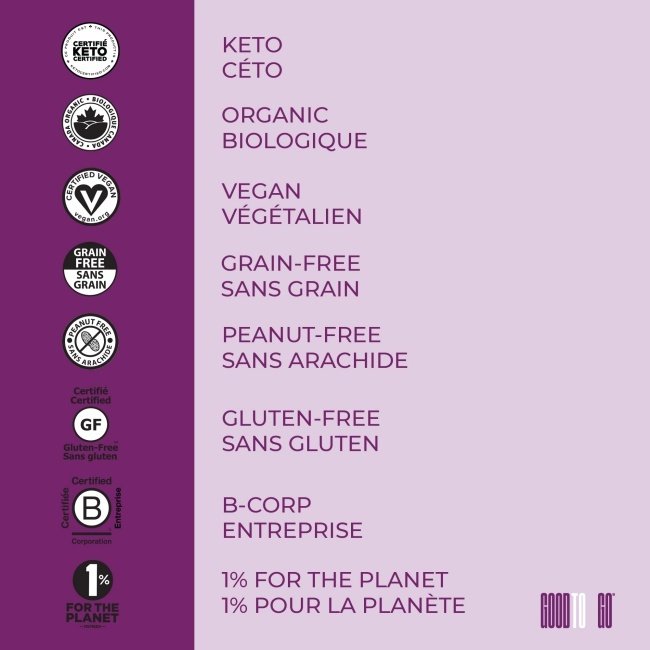 GOOD TO GO Grain free granola (2 flavors) 200g