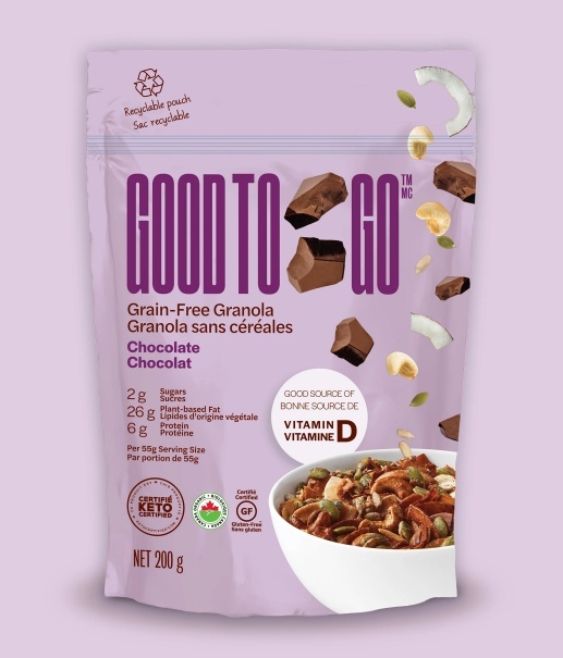 GOOD TO GO Grain free granola (2 flavors) 200g