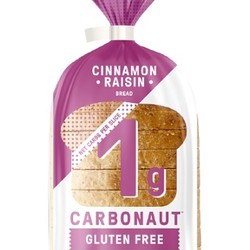 CARBONAUT Cinnamon raisin bread gluten free 550g