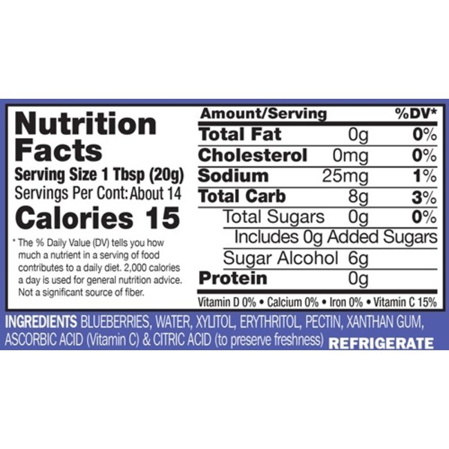 NATURE’S HOLLOW Confitures (6 saveurs) 295ml