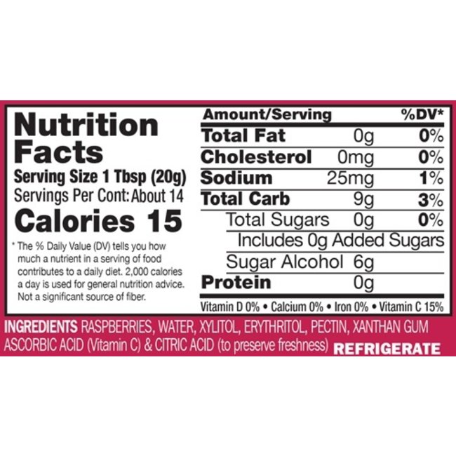 NATURE’S HOLLOW Confitures (6 saveurs) 295ml