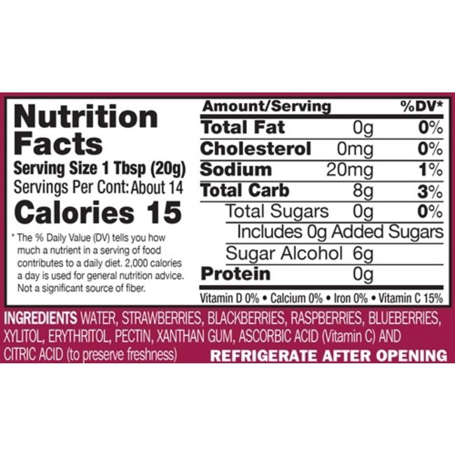 NATURE’S HOLLOW Jam (6 flavors) 295ml