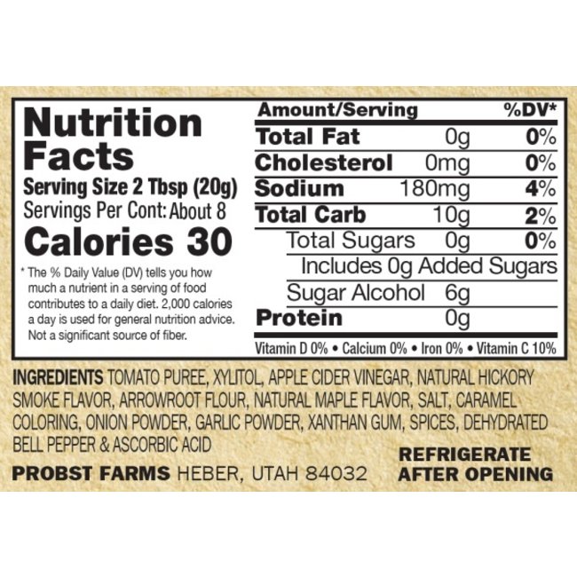 NATURE’S HOLLOW Sauce BBQ (2 saveurs) 355ml