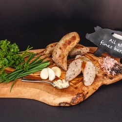 SAINTE SAUCISSE Saucisses sans sucre (4 saveurs, paquet de 3) 430g