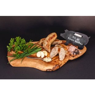 SAINTE SAUCISSE Saucisses sans sucre (4 saveurs, paquet de 3) 430g