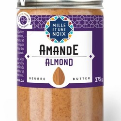 MILLE ET UNE NOIX Almond butter 375g