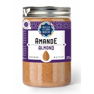 MILLE ET UNE NOIX Beurre d'amande 375g