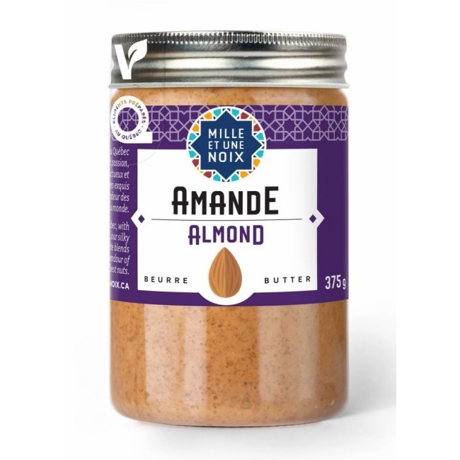 MILLE ET UNE NOIX MILLE ET UNE NOIX Beurre d'amande 375g