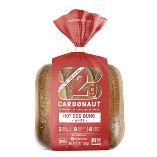 CARBONAUT CARBONAUT Hot dog white buns (6) 300g