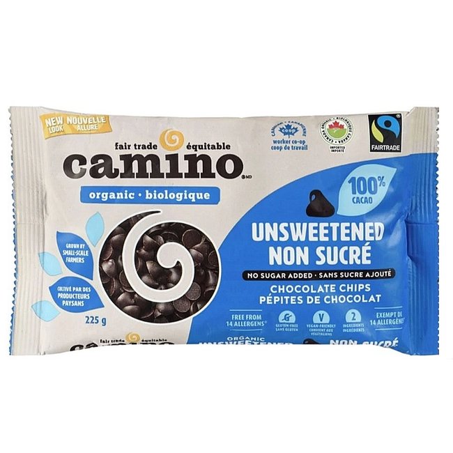 Pépites de chocolat non sucré 225g