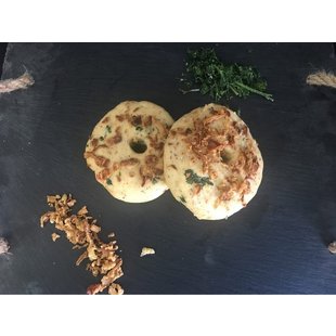 MISS MARIE Bagel with fried onions and parsley (2) 210g