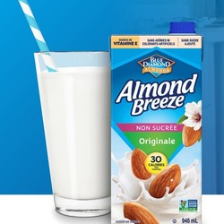 ALMOND BREEZE Lait d'amande originale non-sucré 946ml