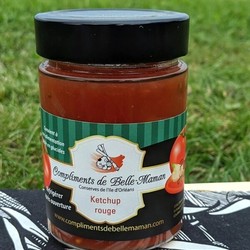 COMPLIMENTS DE BELLE-MAMAN Ketchup rouge