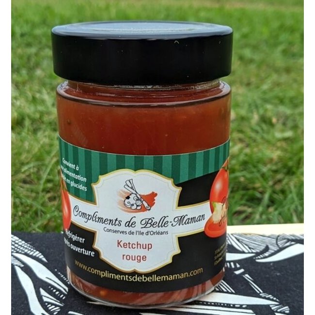 COMPLIMENTS DE BELLE-MAMAN Ketchup rouge