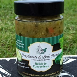 COMPLIMENTS DE BELLE-MAMAN Relish de concombres