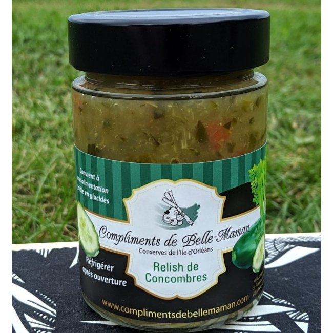 COMPLIMENTS DE BELLE-MAMAN Relish de concombres