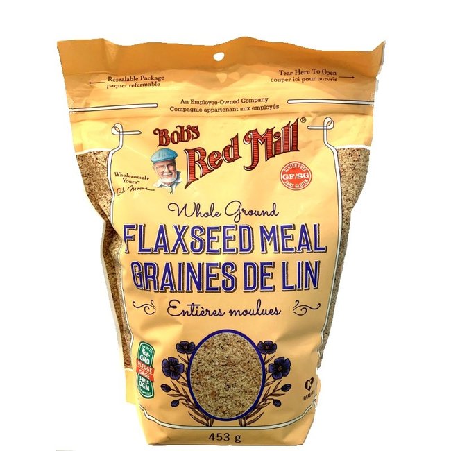 BOB'S RED MILL Graines de lin entières moulues 453g