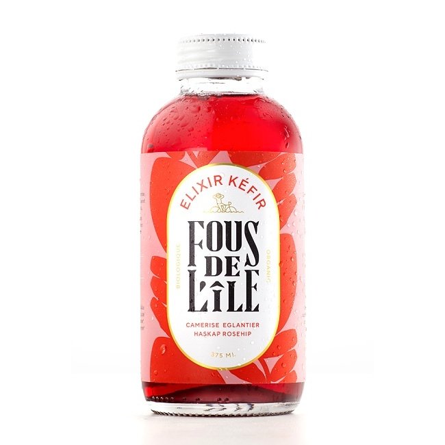 FOUS DE L'ÎLE FOUS DE L'ÎLE Élexir Kéfir  (5 saveurs) 375ml