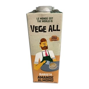 VEGE ALL Barista almond 1L