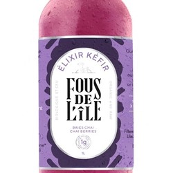 FOUS DE L'ÎLE Kéfir baies et chaï 1L