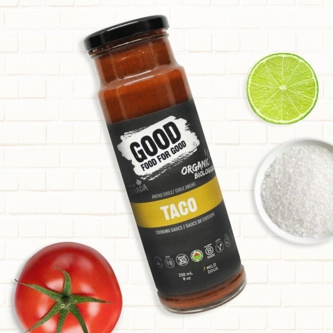 GOOD FOOD FOR GOOD Sauce taco 250ml