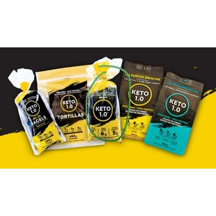 KETO 1.0 Pain tranchés 545 g