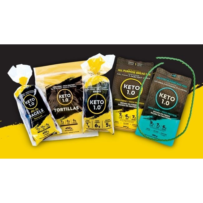 KETO 1.0 KETO 1.0  Mélange à pâtisserie et à crêpes 900g