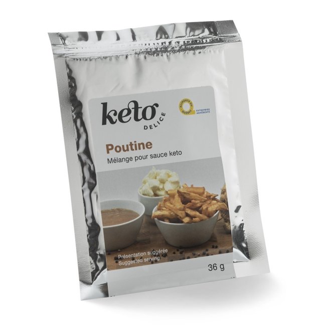 KETO DELICE Mélange pour sauce à poutine 36g