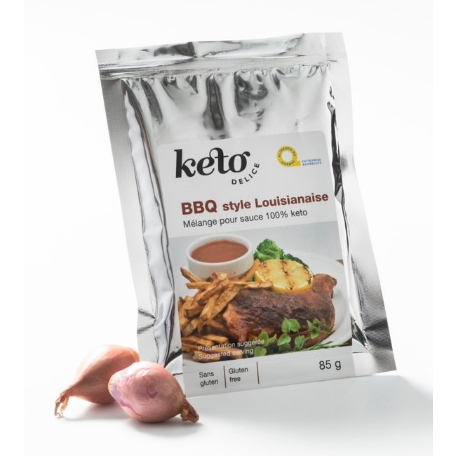 KETO DELICE Mélange à sauce BBQ style Louisianaise 85 g