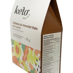 KETO DELICE Chocolat cake mix 176g