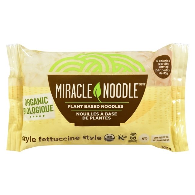 MIRACLE NOODLE Plant based noodles ready to eat 200g