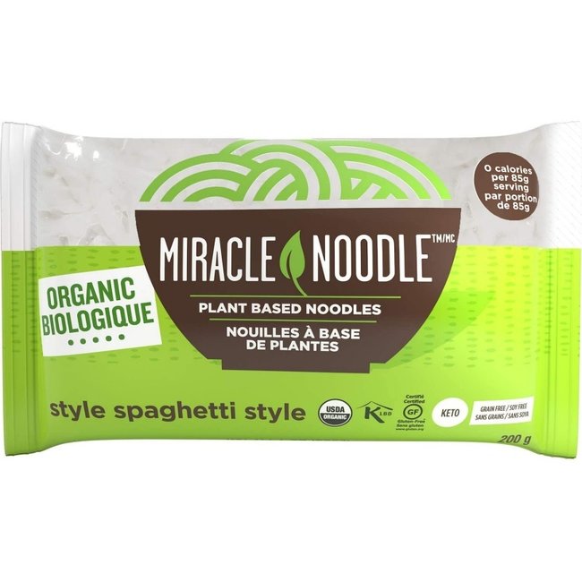 MIRACLE NOODLE Plant based noodles ready to eat 200g