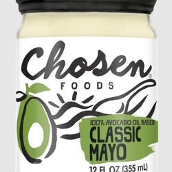 CHOSEN FOODS 100% Avocado oil based classic mayo 355ml