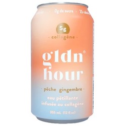 GLDN HOUR Collagen infused sparkling water 355ml