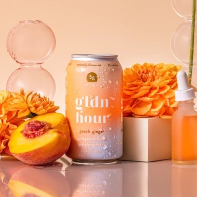 GLDN HOUR GLDN HOUR Eau pétillante infusée au collagène 355ml