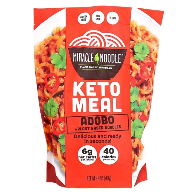 MIRACLE NOODLE KETO Vegetable keto noodle meal (3 flavors) 261g