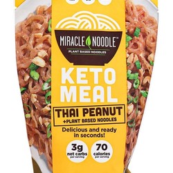 MIRACLE NOODLE KETO Vegetable keto noodle meal (3 flavors) 261g