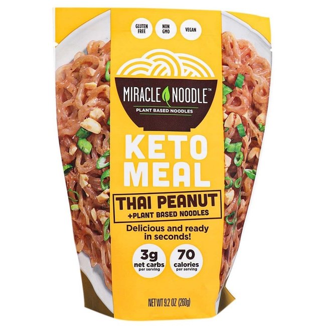 MIRACLE NOODLE KETO Vegetable keto noodle meal (3 flavors) 261g