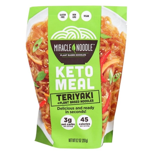 MIRACLE NOODLE KETO Vegetable keto noodle meal (3 flavors) 261g