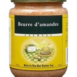 NUTS TO YOU Beurre d’amandes crémeux 365g