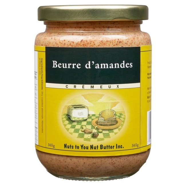 NUTS TO YOU Almond butters smooth 365g