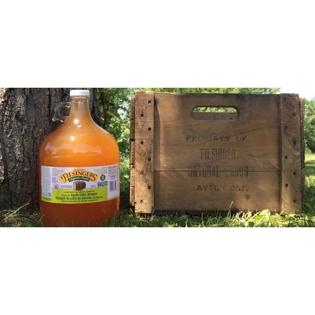 FILSINGERS Vinaigre de cidre de pomme bio 3.78L