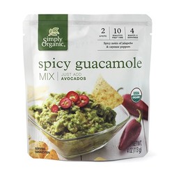 SIMPLY ORGANIC Guacamole mix 113g